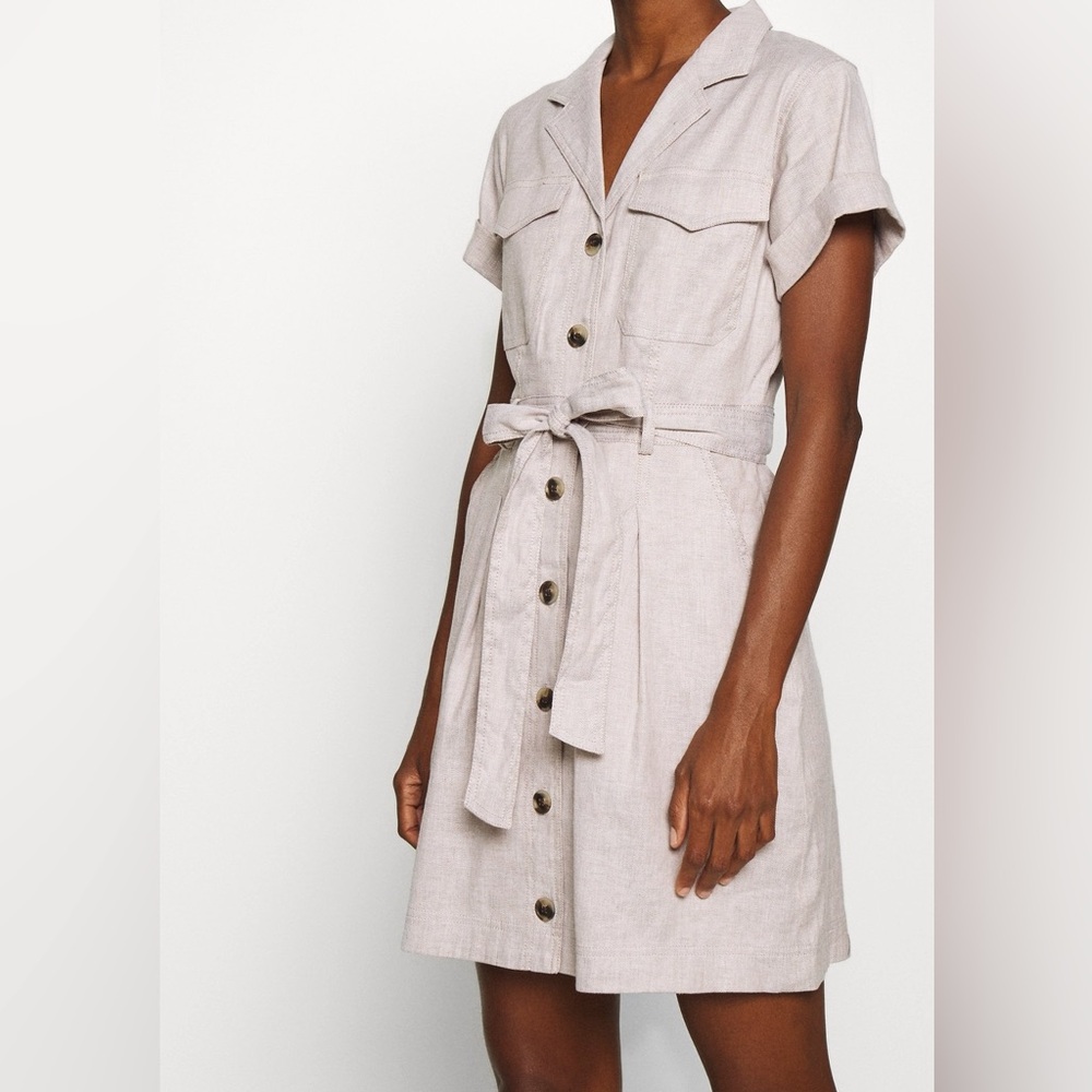Banana Republic Linen Shirt Dress 0